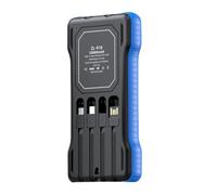 10000mAh Solar Power Bank - Waterproof USB Portable Phone Charger