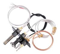 10002264 - Conjunto piloto de gas natural, SRV10002264 NG Piloto de 3 vías con kits de repuesto de termopar compatibles con Majestic, Temco, Vermont Castings Dutchwest chimenea y estufas de gas