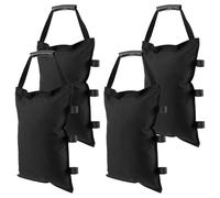 1000d Oxford Fabric Tent Juego de peso de 4 para patas de dosel, bolsa de arena estable, ancla para resistencia al viento al aire libre al aire libre al aire libre al aire libre