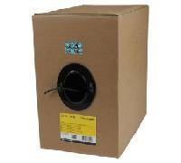 ROLLO BOBINA 304M CABLE CAT5E UTP RED CMR NEGRO BULK GRAN EL WIR5ECMRBK