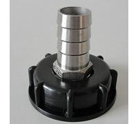 1000L IBC depósito de agua para manguera de acero inoxidable de 19 mm adaptador de conector accesorios