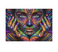 1000pcs(38x26cm) Rompecabezas para Adolescentes Body Art Rompecabezas para Adultos Juego Práctico Desafío Difícil Desafío Educativo 1000pcs(38x26cm)
