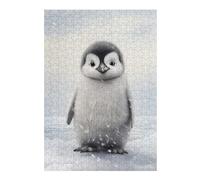 1000pcs(38x26cm) Rompecabezas para Adolescentes Cute Penguin Chick Rompecabezas para Adultos Juegos Relajantes Análisis Y Lógica Cumpleaños Y Navidad 1000pcs(38x26cm)