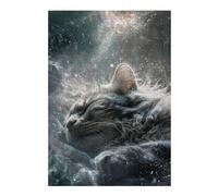 1000pcs(38x26cm) Rompecabezas para Adolescentes Galactic Kitten Dreamscape Rompecabezas para Adultos Juego De Ingenio Análisis Y Lógica Regalos De Cumpleaños Y Únicos 1000pcs(38x26cm)