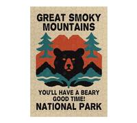 1000pcs(38x26cm) Rompecabezas para Adultos Great Smoky Mountains National Park Poster Rompecabezas para Adultos Juegos Relajantes Decoración Perfecta Cumpleaños Y Navidad 1000pcs(38x26cm)