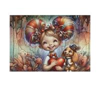 1000pcs(38x26cm) Rompecabezas para Adultos Regalos De Rompecabezas Magical Fantasy Child with Heart Rompecabezas para Adultos Juegos Familiares Decoración Desafío Educativo 1000pcs(38x26cm)