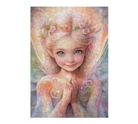 1000pcs(38x26cm) Rompecabezas para Adultos, Regalos The Fairy Faith Rompecabezas para Adultos, Juegos Familiares, Regalo De Cumpleaños, Regalos, 1000pcs(38x26cm)