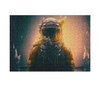 1000pcs(38x26cm) Rompecabezas para Adultos Y Adolescentes Underwater Astronaut Rompecabezas para Adultos: Un Juego Práctico. Una Obra De Arte 1000pcs(38x26cm)