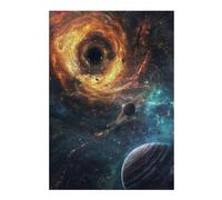1000pcs(38x26cm) S Rompecabezas para Adolescentes Black Hole Galaxy Space Rompecabezas para Adultos Juguetes Antiestrés Regalos para Mujeres Cumpleaños 1000pcs(38x26cm) S