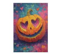 1000pcs(38x26cm)S Rompecabezas Para Adolescentes Happy Halloween Pumpkin Art Print Rompecabezas Para Adolescentes Juegos Relajantes Análisis Y Lógica Regalos Para Amigos Y Familiares 1000pcs(38x26cm)S
