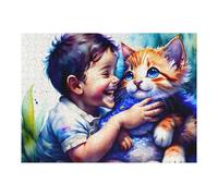 1000pcs(52x38cm) Rompecabezas para Adolescentes Baby's First Cat Adventure Rompecabezas para Adultos: Un Juego Práctico, Divertido Y con Un Toque De Humor, Un Reto Educativo 1000pcs(52x38cm)