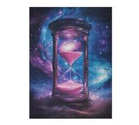 1000pcs(52x38cm) Rompecabezas para Adolescentes Cosmic Hourglass Timer Rompecabezas para Adultos Juego Familiar Análisis Y Lógica Juego Desafiante Regalos