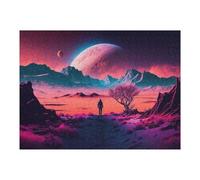 1000pcs(52x38cm) Rompecabezas para Adolescentes Journey Beyond The Stars Rompecabezas para Adultos Juegos Divertidos Desafío Difícil Juego Desafiante Regalos 1000pcs(52x38cm)