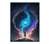 1000pcs(52x38cm) Rompecabezas para Adolescentes Magical Portal Adventure Rompecabezas para Adultos Juguetes Antiestrés Carrera De Velocidad Manual Desafío Educativo 1000pcs(52x38cm)