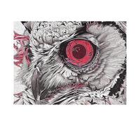 1000pcs(52x38cm) Rompecabezas para Adolescentes Red Eye Owl Rompecabezas para Adultos: Un Juego Práctico, Divertido Y con Un Toque De Humor, Un Reto Educativo 1000pcs(52x38cm)