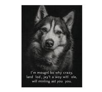 1000pcs(52x38cm) Rompecabezas para Adolescentes Unique Siberian Husky Portrait Rompecabezas para Adultos Juguetes Antiestrés Carrera De Velocidad Manual Desafío Educativo 1000pcs(52x38cm)