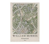 1000pcs(52x38cm) Rompecabezas Para Adolescentes William Morris Windrush Floral Green Rompecabezas Para Adultos: Un Juego Práctico, Divertido Y Con Un Toque De Humor, Un Reto Educativo 1000pcs(52x38cm)