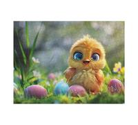 1000pcs(52x38cm) Rompecabezas para Adultos Regalos De Rompecabezas Easter Chick Rompecabezas para Adultos Juegos Familiares Decoración Desafío Educativo 1000pcs(52x38cm)