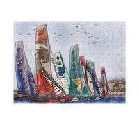 1000pcs(52x38cm) Rompecabezas para Adultos Regalos De Rompecabezas Sails of Champions Rompecabezas DIY Juguetes Una Obra De Arte Regalos para Amigos Y Familiares 1000pcs(52x38cm)
