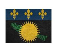 1000pcs(52x38cm) Rompecabezas para Adultos, Regalos Flag of Guadeloupe on Wall Rompecabezas para Adultos, Juegos Familiares, Regalo De Cumpleaños, Regalos, 1000pcs(52x38cm)