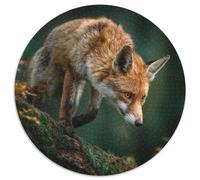 1000pcs (67.5x67.5cm) Adulto Zorro Trying to Gatoch A Prey Rompecabezas Mujeres Hombres Tablero De Madera Enclavamiento De Precisión
