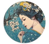 1000pcs (67.5x67.5cm) Geisha Japonesa Under The Cherry Blossom Árbol Rompecabezas De Bricolaje para Adultos Y Multitud De 14 Años En Adelante