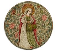 1000pcs (67.5x67.5cm) Retrato de Santa Isabel (de Hungría) Rompecabezas De Bricolaje para Adultos Y Multitud De 14 Años En Adelante