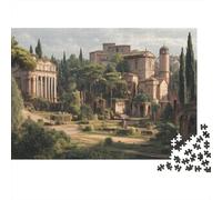 1000pcs (75x50cm) Antigua Ciudad Romana Rompecabezas De Bricolaje para Adultos Y Multitud De 14 Años En Adelante