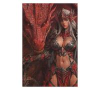 1000pcs(75x50cm) Rompecabezas para Adolescentes Dragon Armor Fantasy Artwork-4 Rompecabezas para Adultos Juego De Ingenio Análisis Y Lógica Regalos De Cumpleaños Y Únicos 1000pcs(75x50cm)