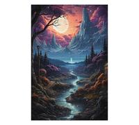 1000pcs(75x50cm) Rompecabezas para Adolescentes Enchanted Moonlit Forest Rompecabezas para Adultos: Análisis Práctico del Juego Y Lógica. Regalo De Cumpleaños, Regalos, 1000pcs(75x50cm)