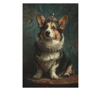 1000pcs(75x50cm) Rompecabezas para Adolescentes Royal Corgi Portrait-1 Rompecabezas para Adolescentes Juegos Relajantes Análisis Y Lógica Regalos para Amigos Y Familiares 1000pcs(75x50cm)