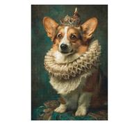 1000pcs(75x50cm) Rompecabezas para Adolescentes Royal Corgi Portrait Rompecabezas para Adolescentes Juegos Relajantes Análisis Y Lógica Regalos para Amigos Y Familiares 1000pcs(75x50cm)