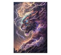 1000pcs(75x50cm) Rompecabezas para Adolescentes Thundering Tiger Power -4 Rompecabezas para Adultos Juegos Relajantes Mejora La Memoria Cumpleaños 1000pcs(75x50cm)