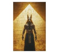 1000pcs(75x50cm) Rompecabezas para Adultos Anubis Egyptian God Statue Rompecabezas para Adultos Juegos Divertidos Ensamblaje De Patrones Interacción Entre Padres E Hijos 1000pcs(75x50cm)