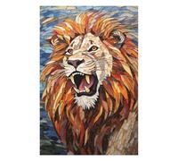 1000pcs(75x50cm) Rompecabezas para Adultos Lion Mosaic Artwork Rompecabezas para Adultos Juegos Divertidos Ensamblaje De Patrones Interacción Entre Padres E Hijos 1000pcs(75x50cm)