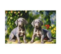 1000pcs(75x50cm) Rompecabezas para Adultos Painted Puppies Garden Rompecabezas para Adultos Juegos Relajantes Decoración Perfecta Cumpleaños Y Navidad 1000pcs(75x50cm)