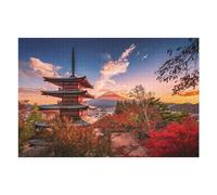 1000pcs(75x50cm) Rompecabezas para Adultos, Regalos Japanese Scenery Sunset Rompecabezas para Adultos, Juegos Familiares, Regalo De Cumpleaños, Regalos, 1000pcs(75x50cm)