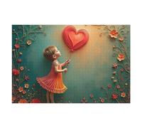 1000pcs(75x50cm) Rompecabezas para Adultos, Regalos Love Balloon Fantasy Artwork Rompecabezas para Adultos, Juegos Familiares, Regalo De Cumpleaños, Regalos, 1000pcs(75x50cm)