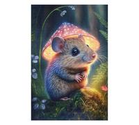 1000pcs(75x50cm) Rompecabezas para Adultos Y Adolescentes Little Mouse in The Forest Rompecabezas para Adultos: Un Juego Práctico. Una Obra De Arte 1000pcs(75x50cm)