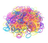 1000pcs Coloridos Elásticos Para Cabello Un Sábado Fácil La Mayoría De Los Tipos Elastics Cabello Pequeño Peatillo Diario