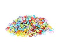 1000Pcs Knitting Markers | Sturdy Plastic Stitch Markers for Crochet & DIY Crafts | Colorful Clips Mark Stitches Easily for Beginners/Experts