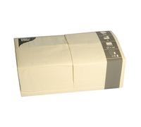 1000Servilletas 3Capas, pliegue 1/8, 33x 33cm Crema (84579)