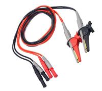 1000V 10Amp Multimeter Probes Test Leads Cable 4mm Banana Plug Line Soft Silicone Wire Universally Banana Plug Multimeter Probe Leads Cable