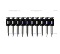 1000x Clavos de acero 27mm - para Spit Pulsa 700, 27, 40, 65 y 800 - C6/27