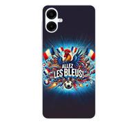 1001 Carcasa compatible con Samsung Galaxy A06 - Funda fina de silicona transparente - Diseño Ilez Les Bleus