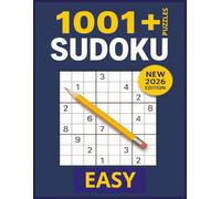 1001+ Suduko Puzzle Book for Adults: EASY Math Games for Stress Relief and Mental Fitness (1000+ Sudoku Puzzle Books for Adults)
