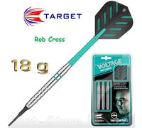 100550 Target Dados Suaves Rob Cross "Voltaje" Plateado, 18G