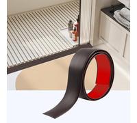 100cm*4cm Tapajuntas Suelo Adhesivo, PVC Perfil de Transición para Suelo, Tira de Umbral se Utilizan para Conectar Huecos de Suelo, Transiciones de Umbral de Alfombras(Nogal Negro)