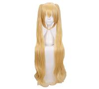 100cm Blend S Kaho Hinata Blonde Cosplay Wig Women ita Long Wavy Ponytails Hair Wigs+Wig Cap