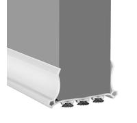 100cm Burlete Puerta Entrada Reutilizable Burlete Bajo Puerta Autoadhesivo Ajustable Tira de Sellado para Antipolvo Aislamiento Acústico Viento Agua e Insectos Anchura 3-5cm